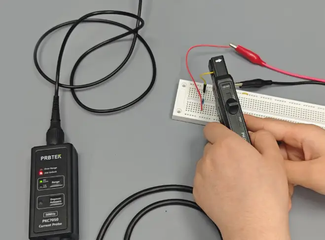 基于PKC7050高頻電流探頭的電機(jī)啟動(dòng)電流測試方案